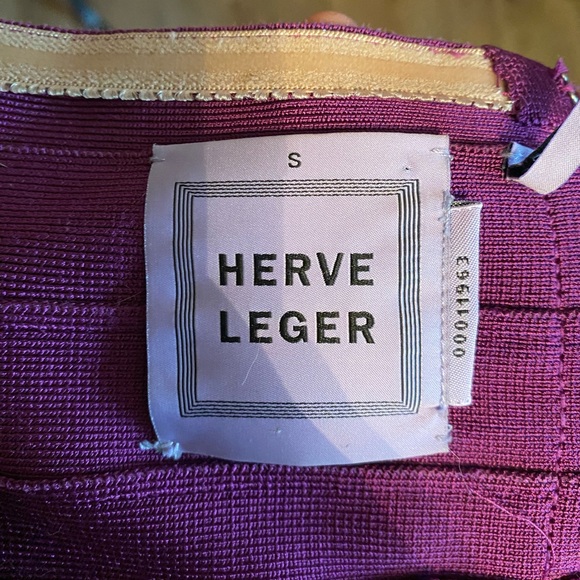 Herve Leger Strapless Dress - Picture 3 of 3